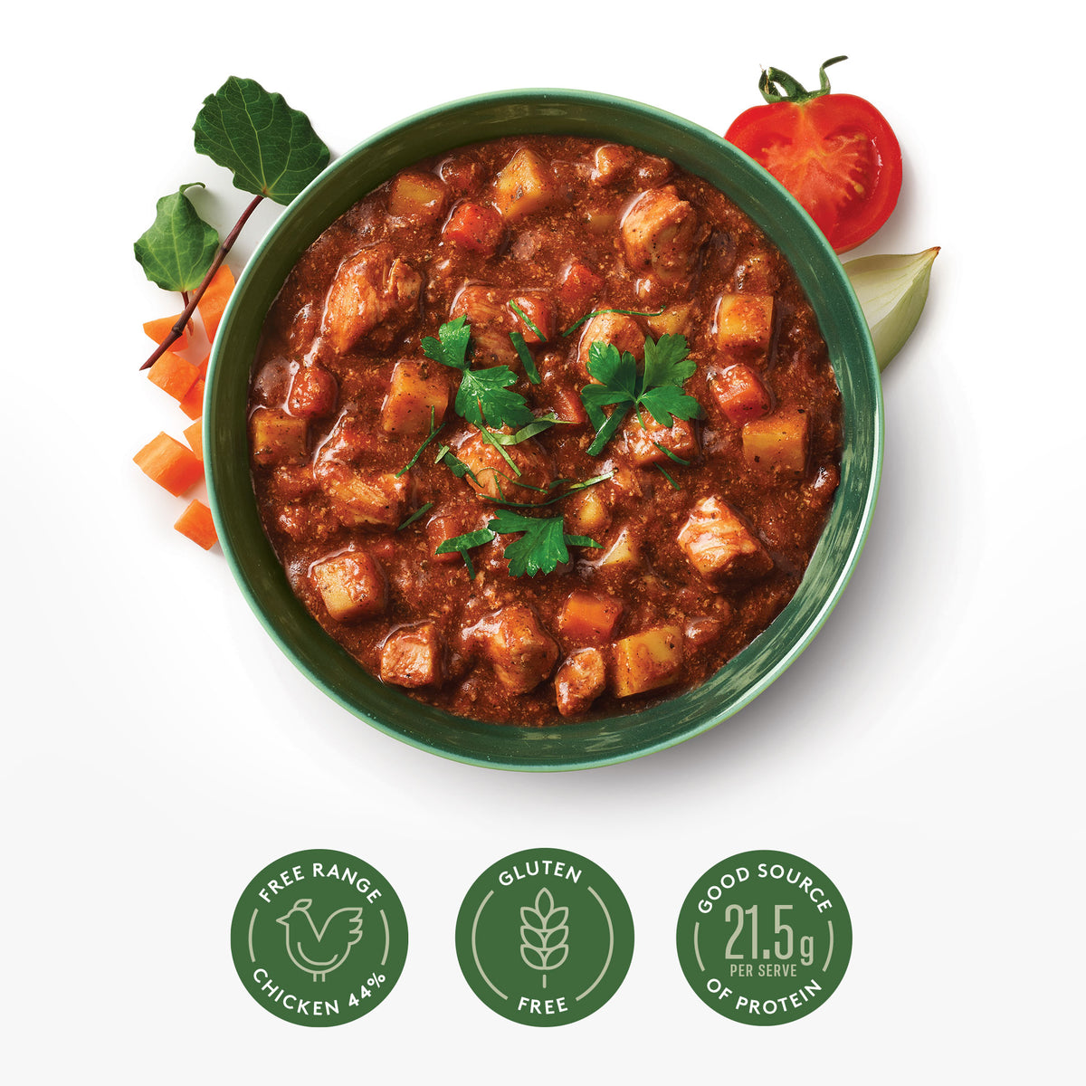 Kawakawa, Tomato & Chicken Tagine Ready to Eat Meal Moana New Zealand